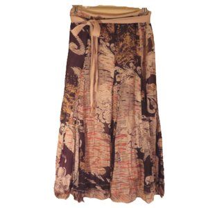 Silk Blend Skirt